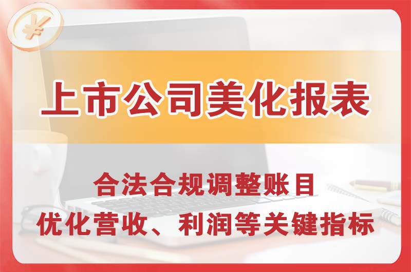 邵武上市公司美化报表